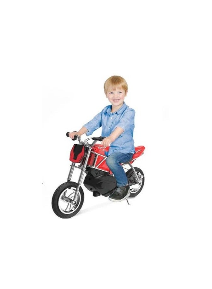ريزر - Razor Street Bike RSF350 22km/h | Motor Bike | Kids Ages 13 Years+ | With up to 30 minutes of Continuous Use Red 109x33x63cm - Image 1