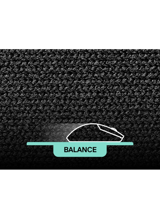 steelseries - SteelSeries QcK XL Performance Balance Gaming Mousepad, Extra density for a smooth glide, Low-profile edge stitching, Non-slip neoprene rubber base, 900 x 400 mm size, FPS, MOBAs, RTS, MMO - Black - Image 1