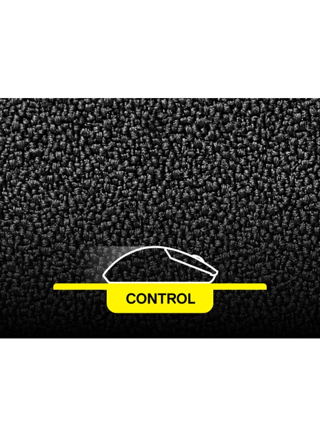 ستيل سيريز - SteelSeries QcK XL Performance Control Gaming Mousepad, Extra density for a smooth glide, Low-profile edge stitching, Non-slip neoprene rubber base, 900 x 400 mm size,  FPS, MOBAs, RTS, MMO - Black - Image 1