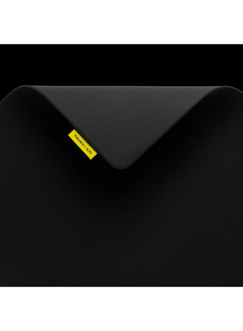 steelseries QcK XL Performance Control Gaming Mousepad, Extra density for a smooth glide, Low-profile edge stitching, Non-slip neoprene rubber base, 900 x 400 mm size, FPS, MOBAs, RTS, MMO - Black  - Image 5