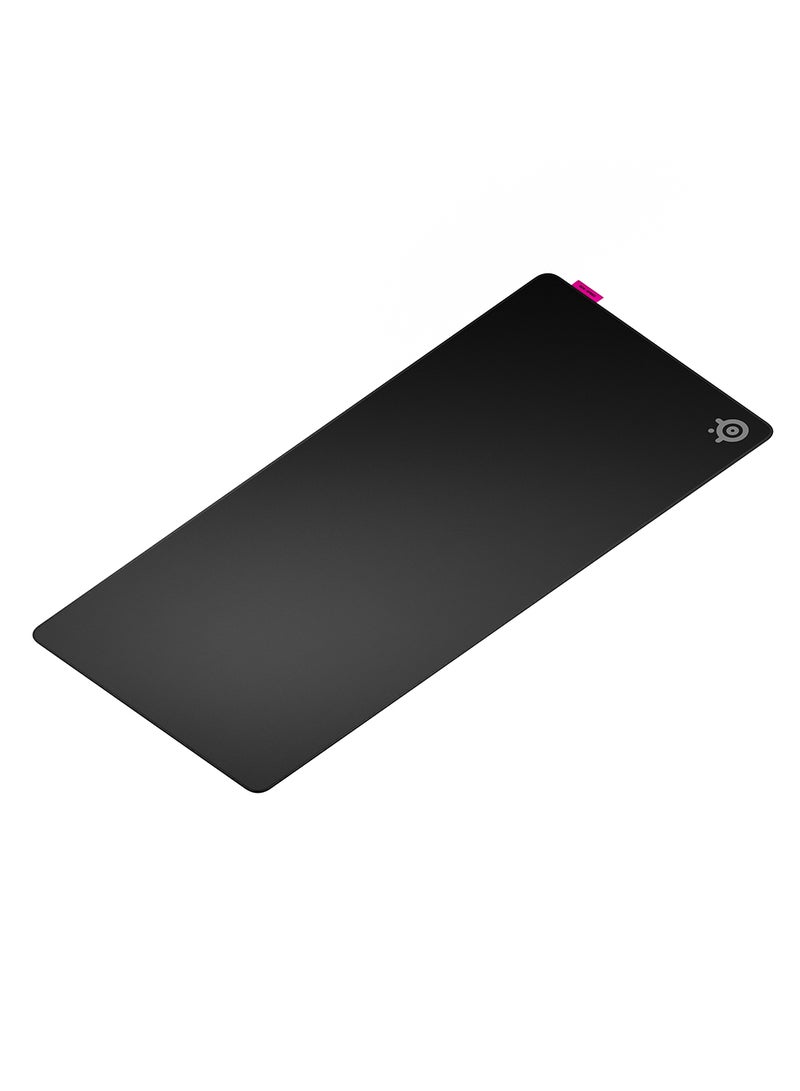 steelseries SteelSeries QcK XL Performance Speed Gaming Mousepad, Extra density for a smooth glide, Low-profile edge stitching, Non-slip neoprene rubber base, 900 x 400 mm size,  FPS, MOBAs, RTS, MMO - Black  - Image 2