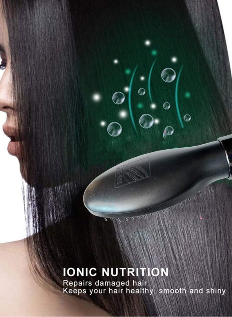 ريبون Original 1200W Hair Dryer Brush Hair Straightening Brush 3 In 1 Hot Air Hair Styler With 2 Attachments  - Image 3