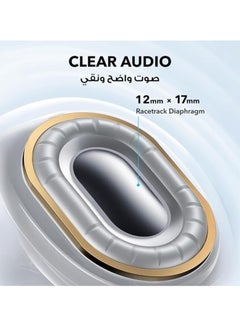 Soundcore C40i by Anker, Open-Ear Earbuds, Clip-On Headphones, Flexible Joint Design, Button Controls, Lightweight Comfort, Stable Fit with Attachable Ear Grips, Expansive Drivers for Clear Sound Dark Gray  - Image 4