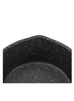 Royalford Royalford 16 cm Smart Granite Series Milk Pan- RF11833/ Forged Aluminum Body with Nonstick Coating, Stylish Design with Soft Touch Handle Black  - Image 5
