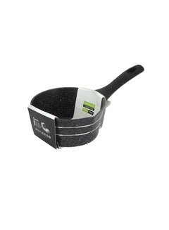 Royalford Royalford 16 cm Smart Granite Series Milk Pan- RF11833/ Forged Aluminum Body with Nonstick Coating, Stylish Design with Soft Touch Handle Black  - Image 3