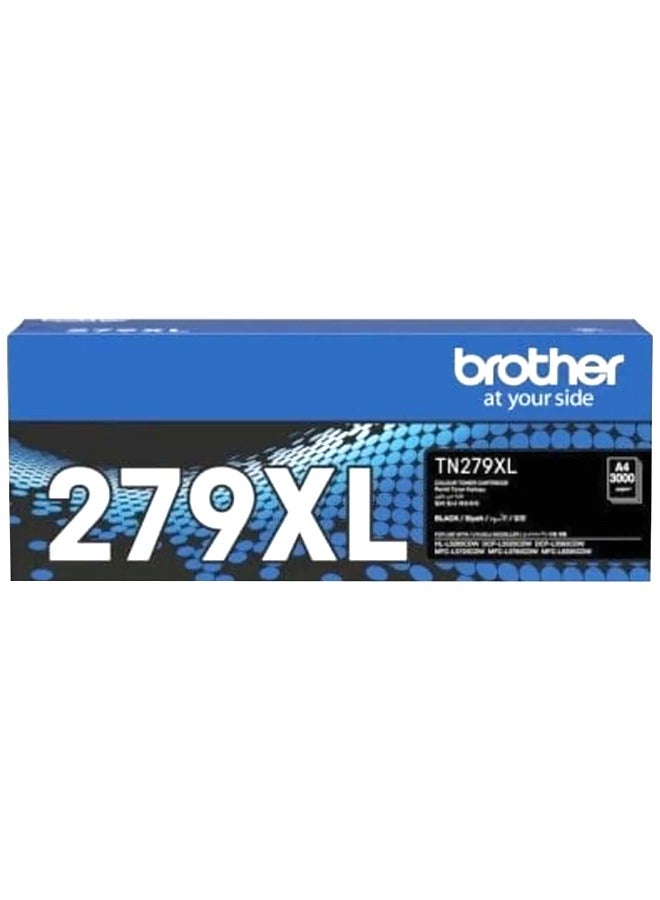 بروذر Genuine Brother TN279XL High Yield Black Toner – Yield ~3,000 Pages for HL-L3280CDW, DCP-L3520CDW, DCP-L3560CDW, MFC-L3720CDW, MFC-L3760CDW Black  - Image 1