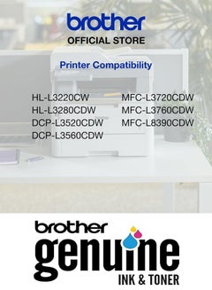 بروذر Genuine Brother TN279XL High Yield Magenta Toner -Yield ~2,300 Pages for HL-L3280CDW, DCP-L3520CDW, DCP-L3560CDW, MFC-L3720CDW, MFC-L3760CDW Magenta  - Image 2