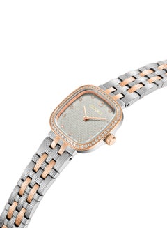 CERRUTI 1881 Women's Mira Analog Watch - Grey Mother of Pearl Dial, Crystal Indexes, Two-Tone Bracelet  - Image 2