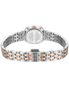 CERRUTI 1881 Women's Mira Analog Watch - Grey Mother of Pearl Dial, Crystal Indexes, Two-Tone Bracelet  - Image 4