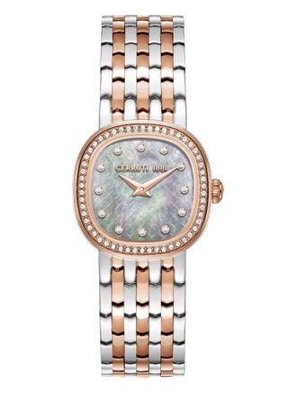 Silver/Rose Gold