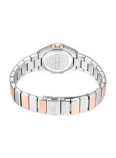 POLICE Women's Cosmos 29mm Rose Gold Watch with Grey Mother-of-Pearl Dial, White Stones & 316L Stainless Steel Bracelet  - Image 3