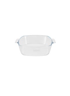 Royalford 1.5 L Glass Baking Dish with Lid-RF12200/ Square Tray Perfect for Baking and Serving/ Casserole with Easy Grab Handles and Knob/ Oven, Dishwasher and Freezer Safe Clear - pnsku/N70152250V/45/_/1739525563/5a6ec501-f987-4d26-955a-906e5ac6b0ca