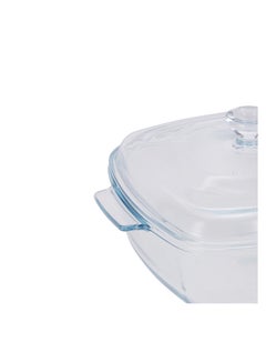 Royalford 1.5 L Glass Baking Dish with Lid-RF12200/ Square Tray Perfect for Baking and Serving/ Casserole with Easy Grab Handles and Knob/ Oven, Dishwasher and Freezer Safe Clear - pnsku/N70152250V/45/_/1739525566/768ca01b-ee06-42c7-ac27-9e7bb419fcb0