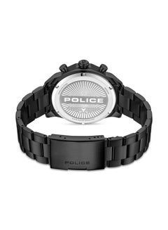 POLICE Men's Soul 44mm Multifunction Watch with Charcoal Translucent Dial & 316L Stainless Steel Bracelet  - Image 3