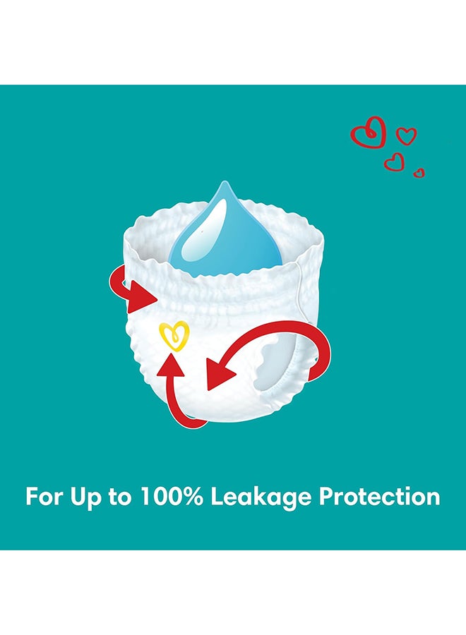 Pampers Baby-Dry Pants Diapers With Aloe Vera Lotion, 360 Fit And Up To 100% Leakproof, Size 5, 12-18Kg, 4 Mega Packs, 192 Count - Image 5