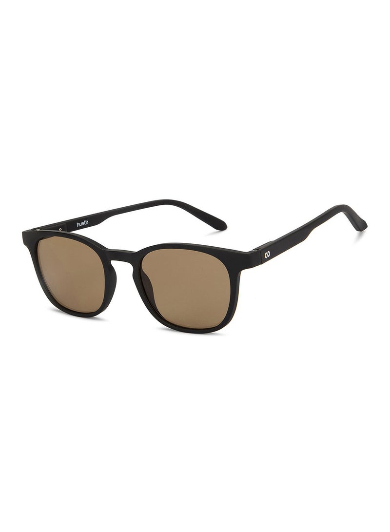 لينسكارت بلو Hustlr Unisex Polarized Wayfarer Sunglasses - VC S15999 - Lens Size: 49 Mm  - Image 1