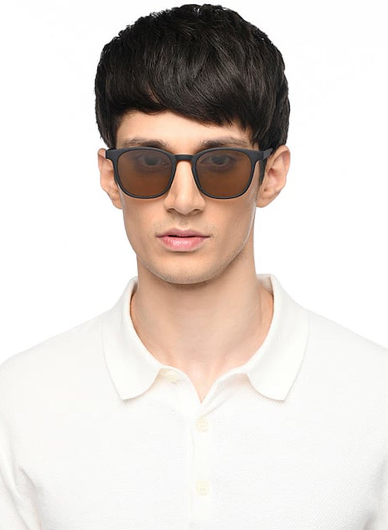 لينسكارت بلو Hustlr Unisex Polarized Wayfarer Sunglasses - VC S15999 - Lens Size: 49 Mm  - Image 3