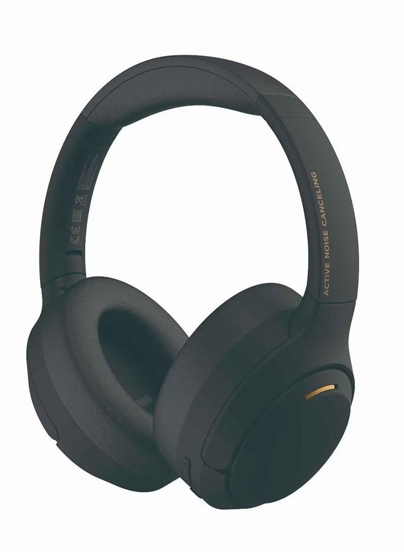 Honor Choice Headphone Pro, Active Noise cancelling, Wireless Over-Ear Bluetooth Headset, 80H Long Battery Life, Hi-Res Audio Certified, Black  - Image 1