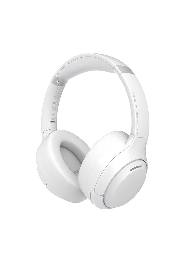 Honor Choice Headphone Pro, Active Noise Cancelling, Wireless Over-Ear Bluetooth Headset, 80H Long Battery Life, Hi-Res Audio Certified, White - Image 1