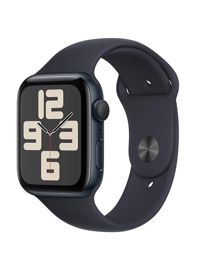 Apple - Watch SE GPS 40mm Midnight Aluminium Case with Midnight Sport BandML Midnight - Image 1