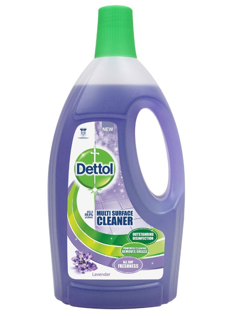 Dettol 4 in 1 Lavender Multi Surface Cleaner, 3 Liter Lavender - pnsku/N70152354V/45/_/1741347464/cc2ce955-17b2-4ced-aa6f-2b3ef2e58b1c