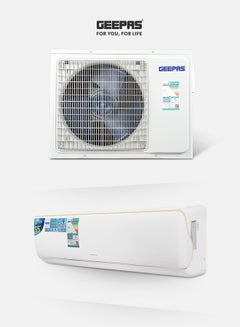 جيباس 1.5 Ton Split Air Conditioner with T3 Compressor, Featuring LED Display and Remote Control, Strong Airflow and Advanced Features Like Self Cleaning and Auto Diagnosis, Equipped with Golden Fin Technology GACS1811KCA White  - Image 4
