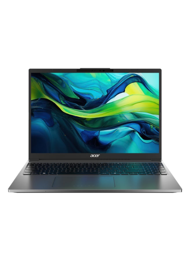 Acer Aspire Go 15 Laptop With 15.3 Inch WUXGA(1920x1200) Display IPS,Core i7-1355U Processor/16GB RAM DDR5/ 512GB SSD/Intel UHD Graphics/DOS(Without Windows) English/Arabic Steel Grey  - Image 1