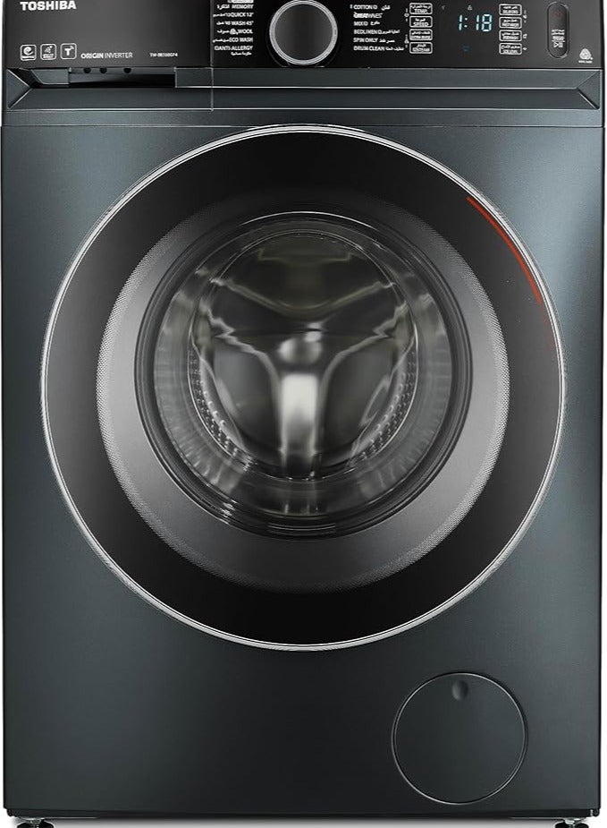 Toshiba Bundle Upright freezer ( 535 Liter )  with Washing Machine ( 9 Kg )  - Inverter Motor - Multi-Air Flow for freezer  - ( Wifi - Steam Wash ) for washer -  GR-RT702WE-PMN(06) / TW-BK100GF4EG(MK) GR-RT702WE-PMN(06)-TW-BK100GF4EG(MK) Grey - Image 4