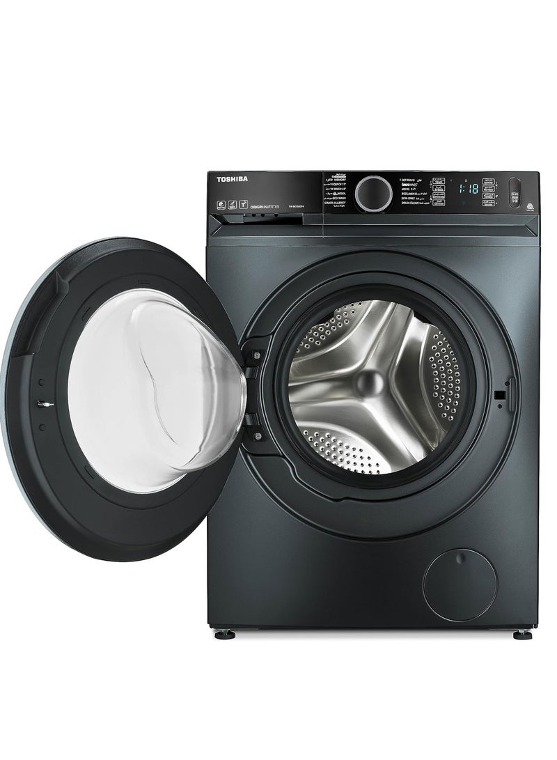 Toshiba Bundle Upright freezer ( 535 Liter )  with Washing Machine ( 9 Kg )  - Inverter Motor - Multi-Air Flow for freezer  - ( Wifi - Steam Wash ) for washer -  GR-RT702WE-PMN(06) / TW-BK100GF4EG(MK) GR-RT702WE-PMN(06)-TW-BK100GF4EG(MK) Grey - Image 5