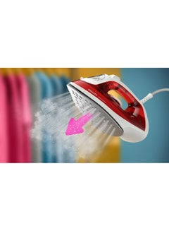 Philips 2000 Series Steam Iron 250 ml 2000 W DST2010/46 Red and White  - Image 5