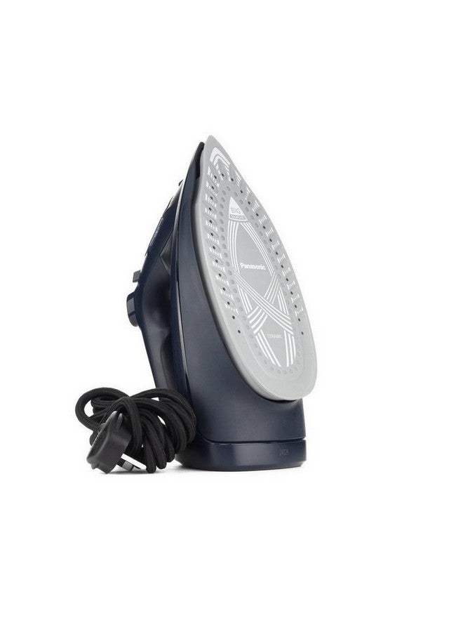 Panasonic Ceramic Plate Steam Iron 300 ml 2600 W NI-U750ATB Grey - Image 3