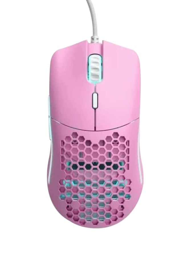 Glorious Model O-Minus Wired Gaming Mouse - RGB 58g Lightweight Gaming Mouse - Pixart PMW-3360 Sensor - Limited Edition - Pink Forge - Image 1