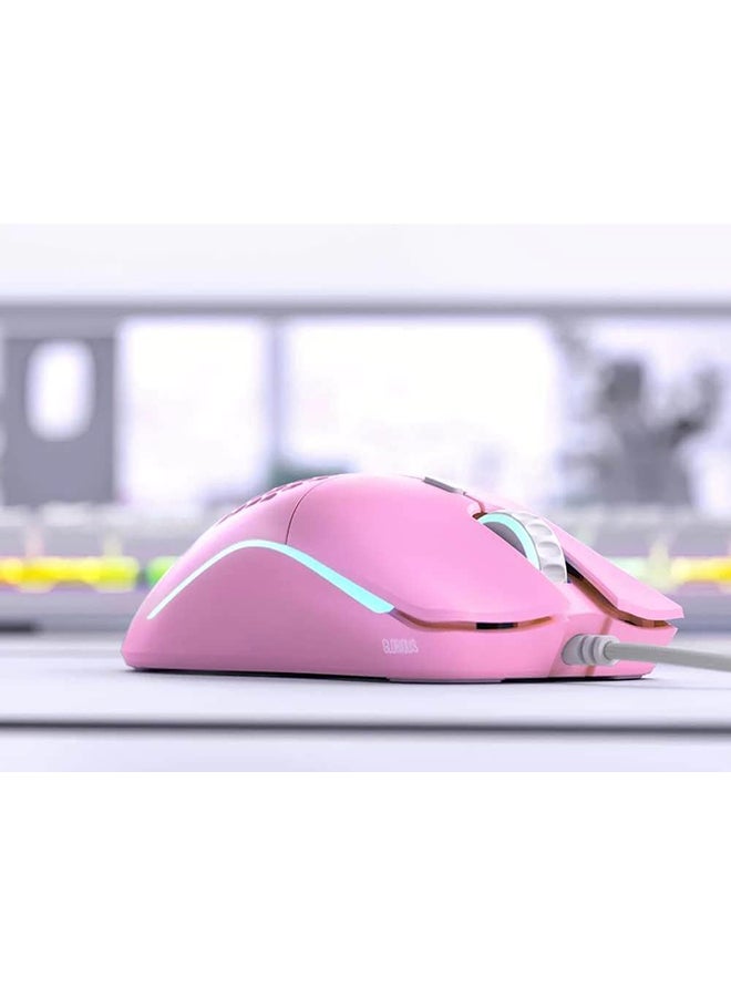 Glorious Model O-Minus Wired Gaming Mouse - RGB 58g Lightweight Gaming Mouse - Pixart PMW-3360 Sensor - Limited Edition - Pink Forge - Image 4