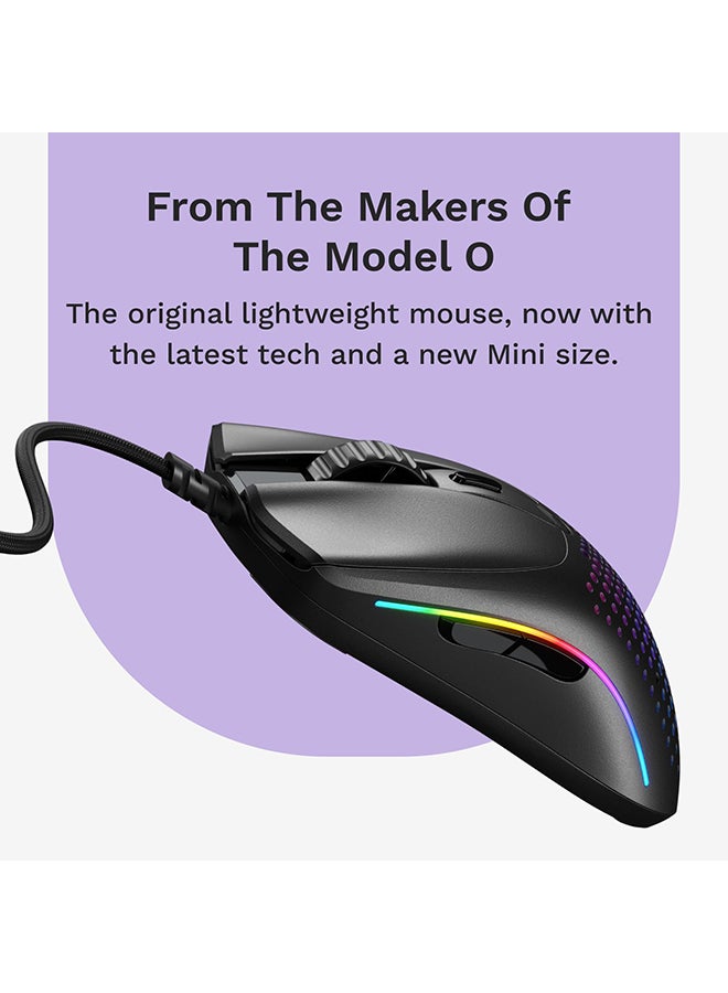 Glorious Model O 2 Mini Wired Gaming Mouse: Superlight 49g, 26K Optical Sensor, Motion Sync, 80M Clicks, 6 Programmable Buttons, Mouse for Small Hands, FPS, MMO, MOBA, Battle Royal Mouse, Black - Image 2