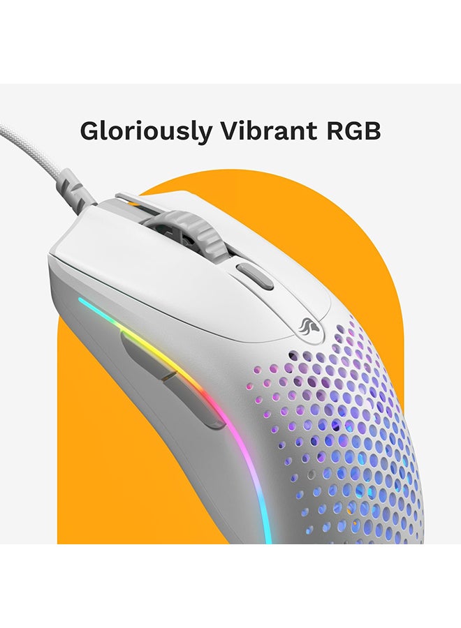 Glorious Model O 2 Mini Wired Gaming Mouse: Superlight 49g, 26K Optical Sensor, Motion Sync, 80M Clicks, 6 Programmable Buttons, Mouse for Small Hands, FPS, MMO, MOBA, Battle Royal Mouse, Black - Image 5