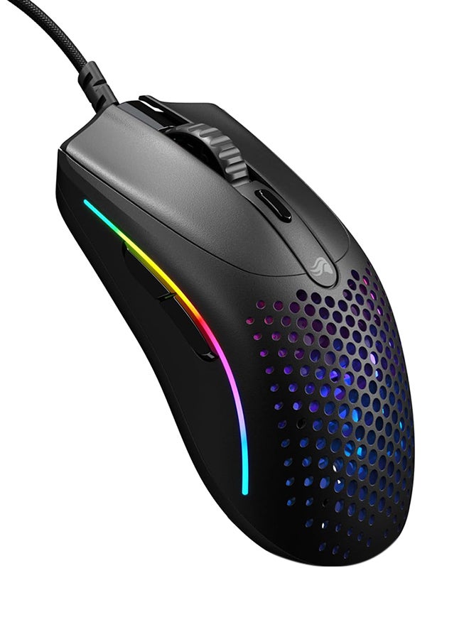 Glorious Model O 2 Mini Wired Gaming Mouse: Superlight 49g, 26K Optical Sensor, Motion Sync, 80M Clicks, 6 Programmable Buttons, Mouse for Small Hands, FPS, MMO, MOBA, Battle Royal Mouse, Black - Image 1