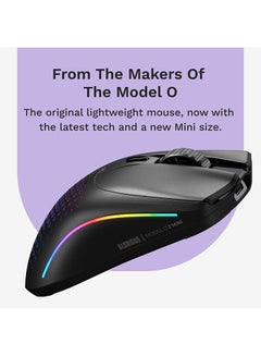 Glorious Model O 2 Mini Wireless Gaming Mouse: Superlight 57g, up to 210hr Battery, Dual Wireless 2.4GHz and Bluetooth 5.2, 26K Optical Sensor, 80M Clicks, 6 Programmable Buttons, FPS Mouse, Black - pnsku/N70152438V/45/_/1739767687/e3274831-e862-448a-9091-d4faa55fdafc