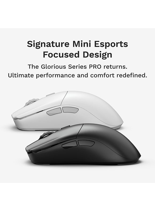 Glorious Gaming Series 2 PRO Wireless Gaming Mouse: Compact, 55g Super Light, 8K Wireless Polling, 26K Sensor, Optical Switches, Esports Mouse for PC Gaming, Fingertip, Clawgrip, & FPS Games, White - Image 2