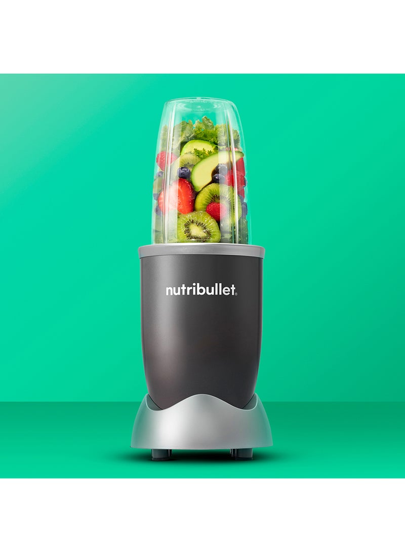 nutribullet - 9-Piece Accessories 600W High-Speed Bullet Blender, Multi-Functional Nutrient Extraction, Smoothies Maker, Easy Cleanup, NBR-1312M, 1-Year Warranty 700 ml 600 W NB 600W Grey - Image 1