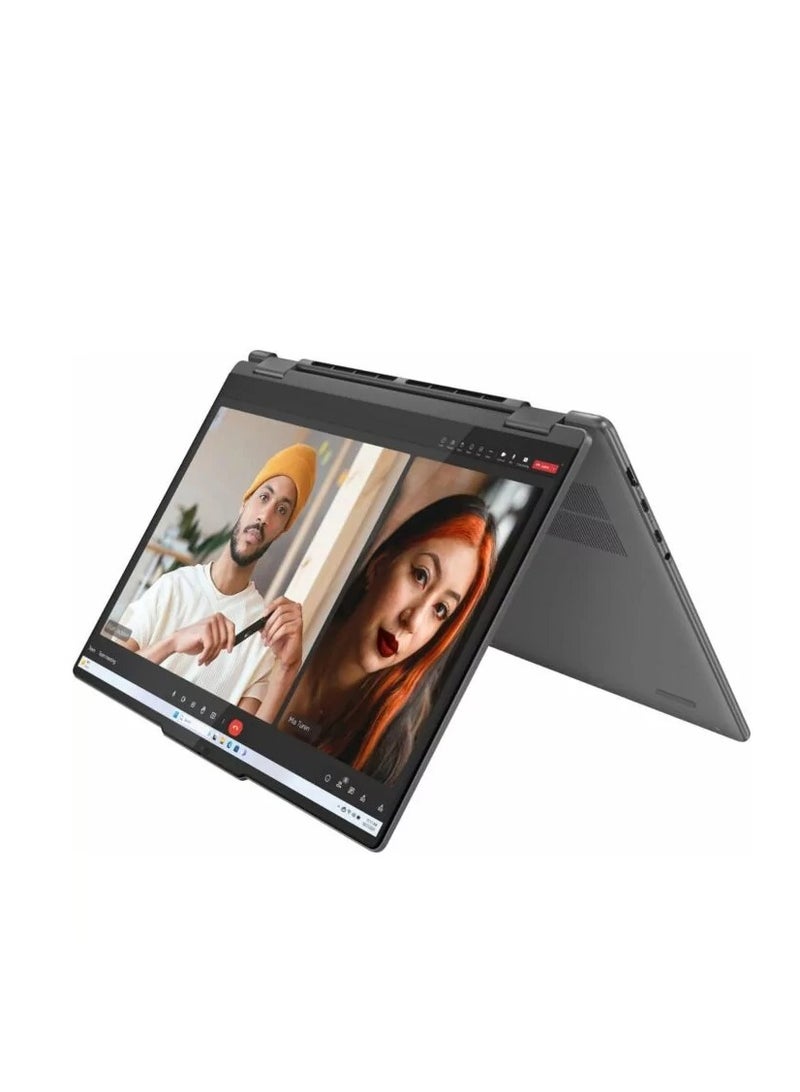Lenovo Yoga 7 2-in-1 161ML9 (Upgraded Version) Laptop 16" Touchscreen Core Ultra 7 Processor/16GB RAM/1TB SSD/Window 11 Home English/Arabic Strom Grey  - Image 3