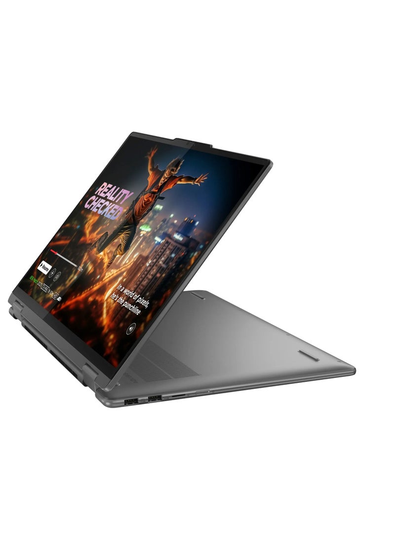 Lenovo Yoga 7i 2-in-1 (Upgraded Version) Laptop With 16-Inch Display, Core Ultra 5 125U Processor/16GB RAM/512GB SSD/Intel HD Graphics/Window 11 Home English/Arabic Storm Grey  - Image 2