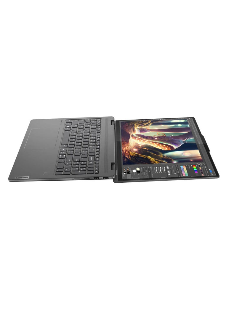 Lenovo Yoga 7i 2-in-1 (Upgraded Version) Laptop With 16-Inch Display, Core Ultra 5 125U Processor/16GB RAM/512GB SSD/Intel HD Graphics/Window 11 Home English/Arabic Storm Grey  - Image 3