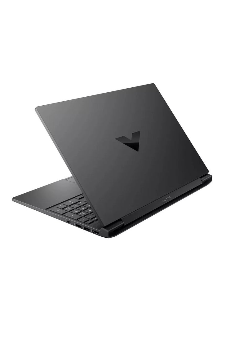 HP Victus 15-FB2082WM Gaming (Upgraded Version) Laptop With 15.6-Inch Display, AMD Ryzen 5-8645HS Processor/8GB RAM/512GB SSD/6GB NVIDIA RTX 4050 Graphics Card/Windows 11 Home English/Arabic Mica Silver  - Image 2