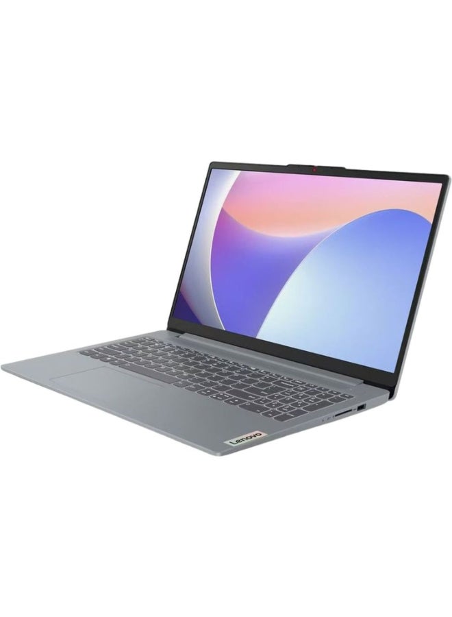 Lenovo (Upgraded Version) IdeaPad Slim 3 15IAH8 (2024) Laptop With 15.6-Inch Display, Core i5-12450H Processor/16GB RAM/512GB SSD/Intel UHD Graphics/Windows 11 Home English/Arabic Arctic Grey English/Arabic Arctic Grey
