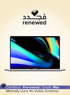 Apple Renewed - Macbook Pro (2017) Laptop A1707 With 15.4-Inch Display,Core i7/Quad Core/7th Gen/16GB RAM/512GB SSD/AMD Radeon Pro 560/4GB Graphics/MacOS English Grey  - Image 1