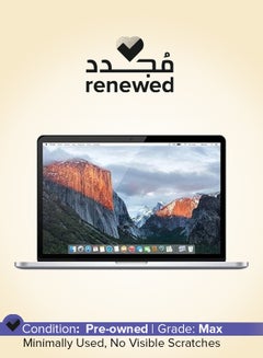 Renewed - Macbook Pro (2015) With 15.4-Inch Display,Core i7/Quad Core/4th Gen/16GB RAM/512GB SSD/MacOS English Grey