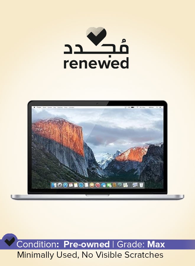 Apple Renewed - Macbook Pro (2015) With 15.4-Inch Display,Core i7/Quad Core/4th Gen/16GB RAM/512GB SSD/MacOS English Grey  - Image 1