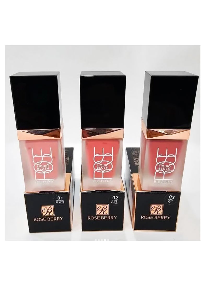 ROSE BERRY Liquid Blush  15 ml - Rose Berry SIDE PIECE-02  - Image 4