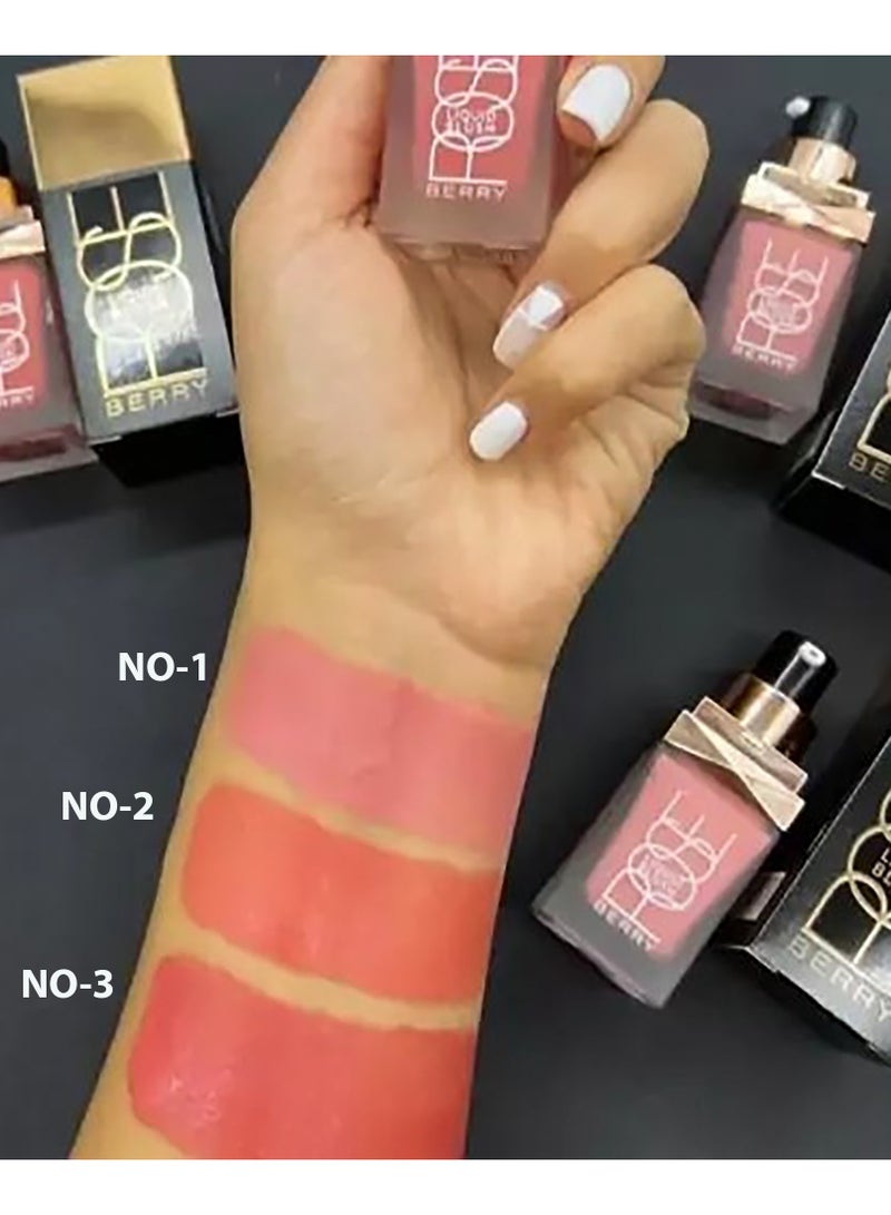 ROSE BERRY Liquid Blush  15 ml - Rose Berry SIDE PIECE-02  - Image 2