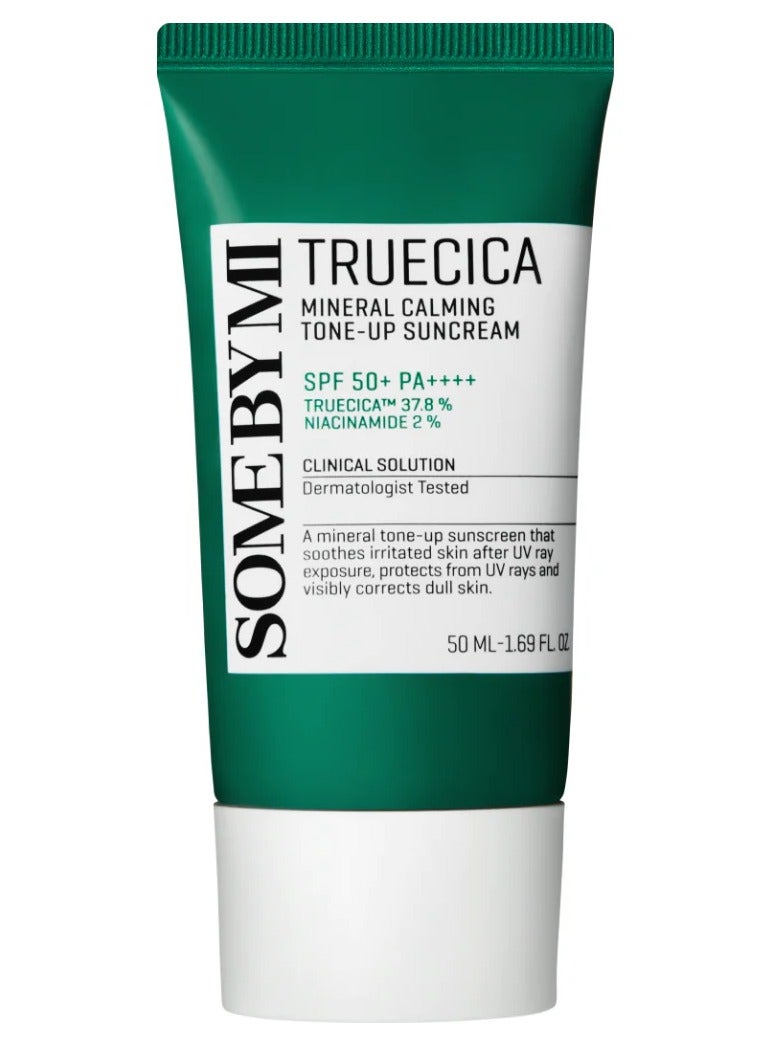 Some by Mi - Truecica Mineral Calming Tone Up Sunscreen 50ml - Image 1